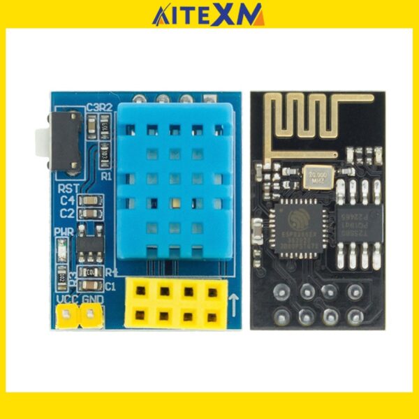 Esp8266 Esp-01 Esp-01S Dht11 โมดูลเซนเซอร์วัดอุณหภูมิความชื้น Esp8266 Wifi Nodemcu สมาร์ทโฮม Iot Diy (ไม่มี Esp01)