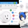 ปลั๊ก wifi หัวปลั๊กไร้สาย ✅WiFi Smart Plug วัดค่าไฟ วัดไฟ Smart Life หัวแปลงปลั๊กไฟ