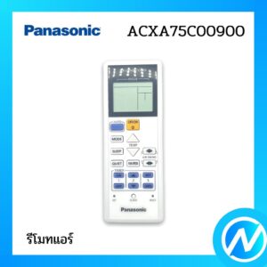 รีโมท รีโมทแอร์ อะไหล่แอร์ อะไหล่แท้ Panasonic รุ่น ACXA75C00900