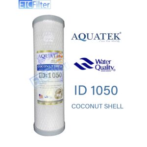 ไส้กรองกะลามะพร้าว ID 1050 CTO AQUATEK ขนาด 10 นิ้ว