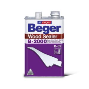 รองพื้นไม้ Beger Wood Sealer B-2000  กันยางไม้ B-2000 กันยางไม้ ขนาด 3 ลิตร