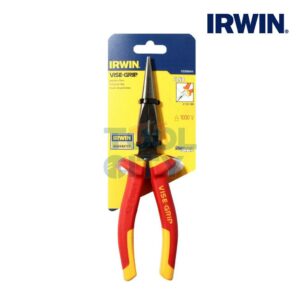 IRWIN คีมปากแหลม VISE GRIP หุ้มฉนวน 8 นิ้ว