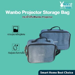 Wanbo Projector Storage Bag ถุงเก็บโปรเจคเตอร์ กระเป๋าเก็บของ T2 X1 กระเป๋าเก็บโปรเจคเตอร์แบบพกพา