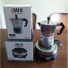 ส่งฟรี!!! ชุดหม้อต้มกาแฟสด มอคค่าพอท 3 ถ้วย พร้อม เตาไฟฟ้ามินิ 500W