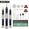 Jacklife ชุดเครื่องมือสว่านไฟฟ้าไร้สาย 3.6V ขนาดเล็ก สําหรับเครื่องประดับ แก้ว ไม้