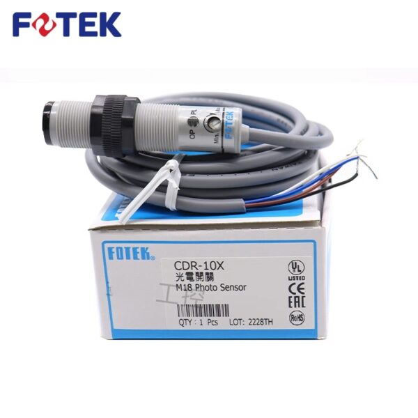 Fotek สวิตช์เซนเซอร์ตรวจจับวัตถุ สะท้อนแสง CDR-10X 30X 60X 30XB 10XB CDT-10MX 2MX CAR-10X 10XB 30X