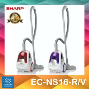 พร้อมส่ง สั่ง1ชิ้น/1ออเดอร์ พร้อมส่ง เครื่องดูดฝุ่น SHARP EC-NS16-R/V 1