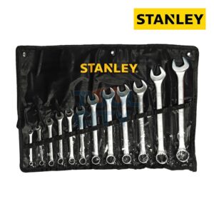 STANLEY CWB ชุดประแจแหวนข้างปากตาย 12ชิ้น ซองผ้า