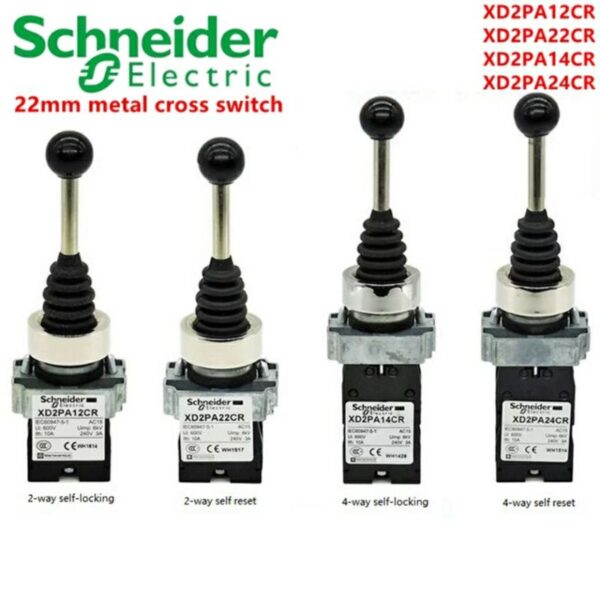 rocker switch XD2PA12CR XD2PA14CR XD2PA22CR XD2PA24CR ตัวควบคุมจอยสติ๊ก  XD4PA