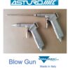 ปืนฉีดลม ปืนฉีดลมยาว Air Blow Gun ผลิตในอิตาลี รุ่น PA หัวฉีดสั้น และ รุ่น PA/L หัวฉีดแบบก้านยาว 15 เซนติเมตร AsturoMec