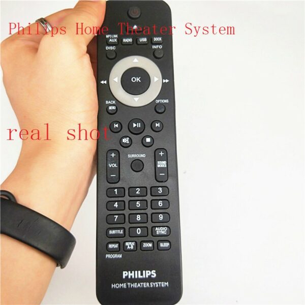 Philips รีโมตคอนโทรลโฮมเธียเตอร์ LCD TV HTS8100 hts8140 HTS6515 Hts3373 HTS3172 HTS1221 HTS3021 HTS3100 HTS3101 HTS3181 HTS3193 HTS3276 HTS3293 HTS3366 HTS3510 HTS3548 HTS3568 996510021121 ระบบโฮมเธียเตอร์ DVD Hts3371