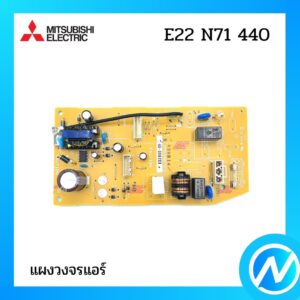 แผงวงจรแอร์ แผงบอร์ดคอยล์เย็น (แผงเพาว์เวอร์) อะไหล่แอร์ อะไหล่แท้ MITSUBISHI รุ่น  E22N71440