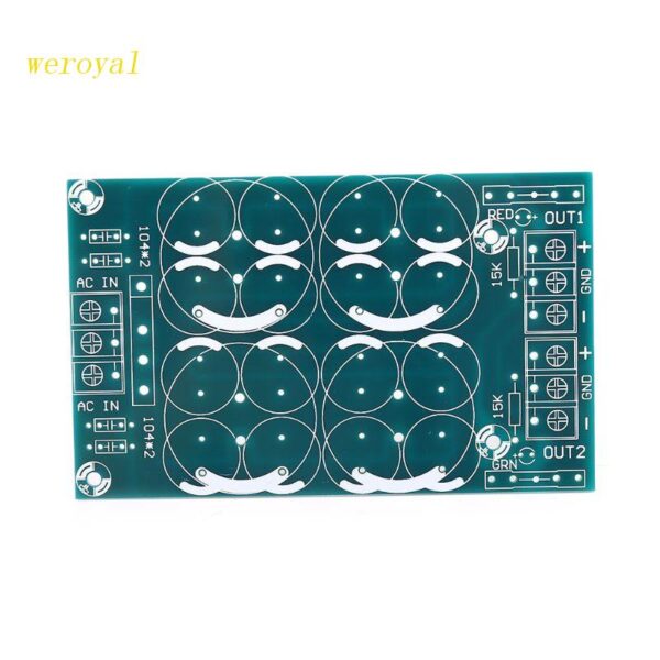 Weroyal บอร์ดพาวเวอร์ซัพพลายกรองวงจรเรียงกระแส PCB