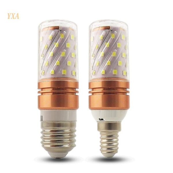 Yxa E14 หลอดไฟ LED 12W 16W 20W 24W แสงวอร์มไวท์ E14 หลอดไฟปากเล็ก E14 หลอดไฟ LED ข้าวโพด สําหรับโต๊ะทํางาน La