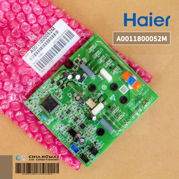 A0011800052M แผงวงจรแอร์ Haier แผงบอร์ดแอร์ไฮเออร์ แผงโมดูลคอยล์ร้อน รุ่น HSU-18VNQ03TC