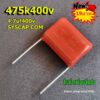 475k400V CAPACITOR  ตัวเก็บประจุฟิล์มแรงดันสูง ตัวเก็บประจุความถี่สูงสําหรับบอร์ดในเครื่องเชื่อมอินเวอร์เตอร์