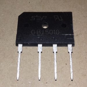 GBJ5010 50A 1000V ไดโอดบริดจ์ 4 ขา ไดโอดเร็กติฟาย คุณภาพสูง