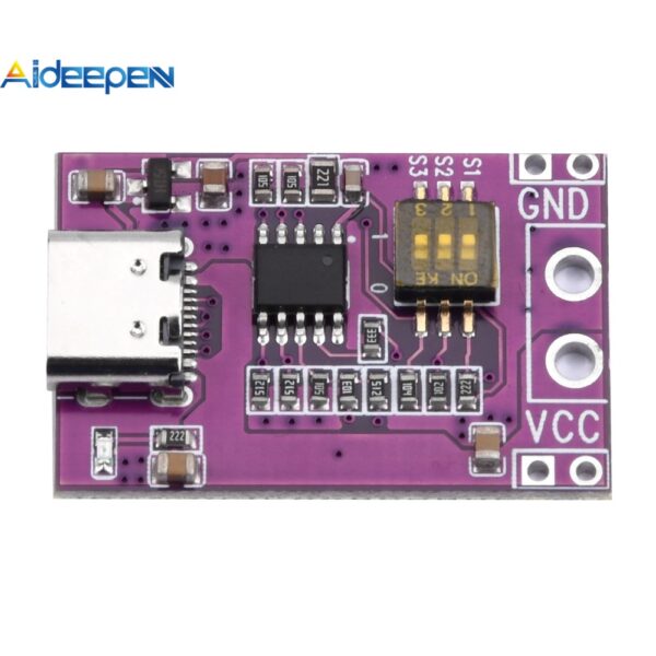 Aideepen PD QC AFC ที่ชาร์จเร็ว TYPE-C รองรับเอาท์พุตแรงดันไฟฟ้าคงที่ 5V 9V 12V 15V 20V