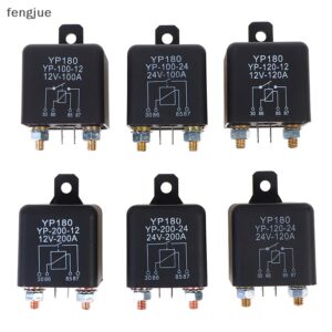 Fengjue รีเลย์สตาร์ทรถยนต์ 200A 100A 12V 24V