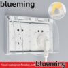 Blueming2 กล่องซ็อกเก็ตพลาสติก กันน้ํา มีกาวในตัว 86 แบบ สําหรับปลั๊กไฟ ห้องน้ํา