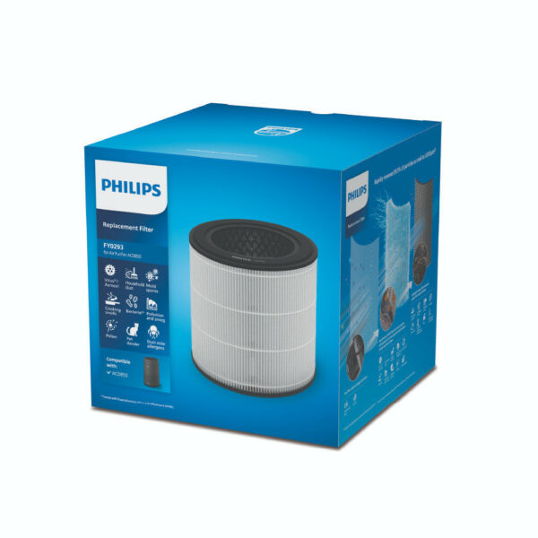 Philips NanoProtect 3 in 1 Filter FY0293/30 แผ่นกรองสำหรับเครื่องฟอกอากาศรุ่น 800 Series (AC0850)