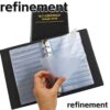 Refinement หนังสือตัวอย่างเปล่า 12 แถว 9 แถว พร้อมตัวเหนี่ยวนําไอซีเปล่า 20 หน้า