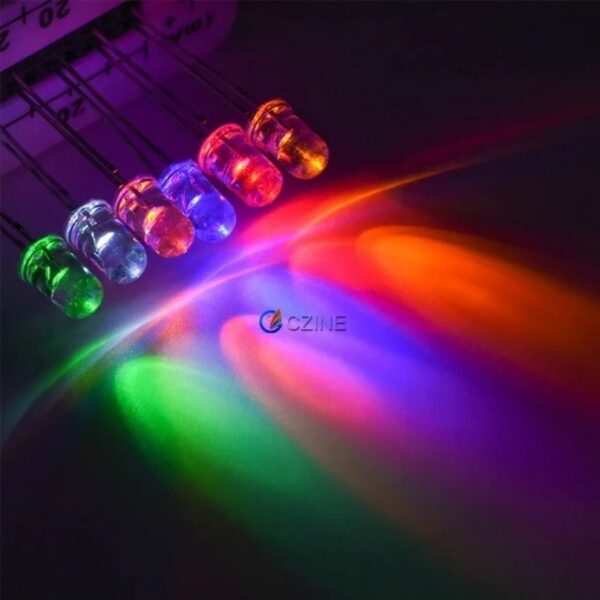 หลอดไฟ LED  เล็กขนาด 3มิล (100ชิ้น) (ส่งทันที)