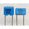 Evox Rifa PFR5 300pf 300p 301 63v ERO 330pf 100v Polyester Capacitor ตัวเก็บประจุ โพลีเอสเตอร์ คาปาซิเตอร์