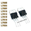 (1ตัว) ไอซี IC 7805 7806 7808 7809 7810 7812 7815 7818 7820  7824  Voltage Regulator IC TO-220 ทรานซิสเตอร์เร็กกูเลต