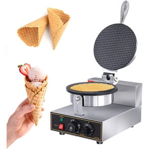 เครื่องทำโคนไอติม ทำวาฟเฟิลโคน Cone Waffle Maker Machine 1200W -มีพร้อมส่ง-