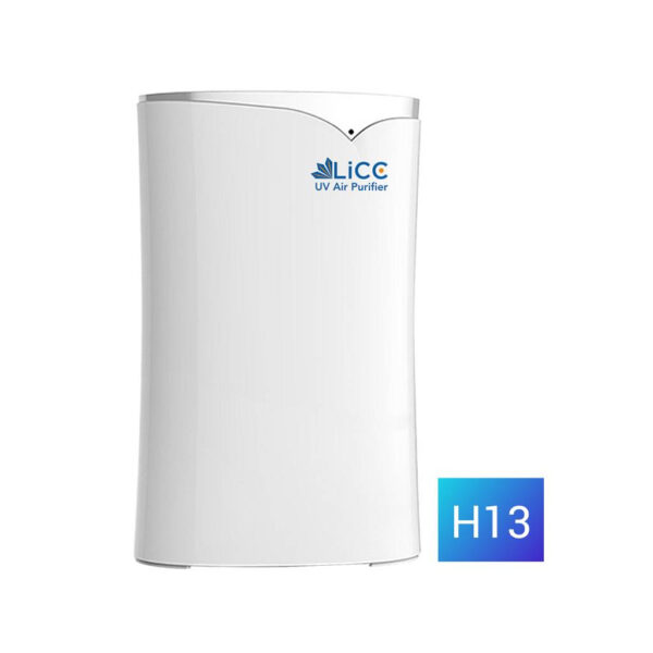 LiCC เครื่องฟอกอากาศ UV รุ่น FRESH-132 HEPA H13 กรองฝุ่น PM2.5 สารก่อภูมิแพ้ กลิ่น ไวรัส สารเคมี รองรับห้องขนาด 47ตร.ม.