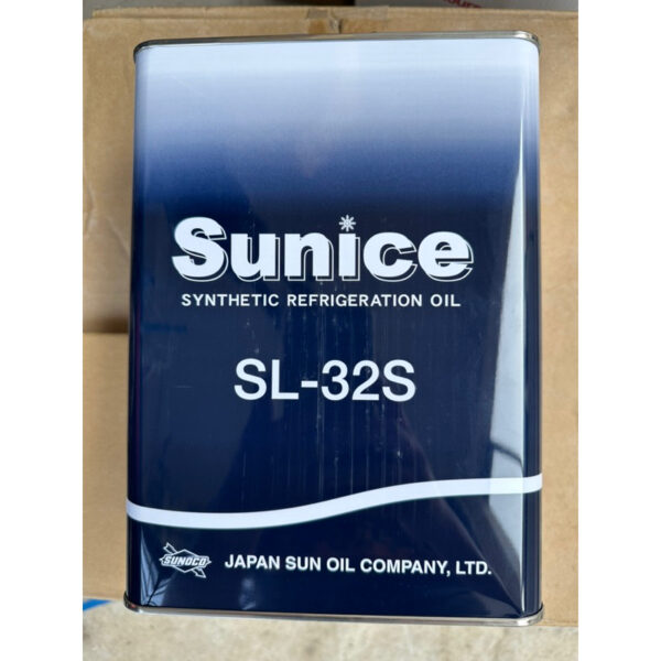 SUNICE SL-32S(POE Oil.)น้ำมันคอมเพรสเซอร์ระบบทำความเย็น ขนาด 4 ลิตร สำหรับน้ำยาR134a