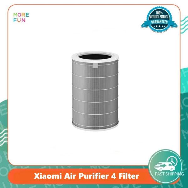 [ พร้อมส่ง ] Xiaomi Air Purifier 4 Filter - ไส้กรองเครื่องฟอกอากาศ ระบบการกรอง 3 ชั้น กรองฝุ่น PM2.5