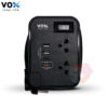 VOX PLUG ปลั๊กชาร์ตไว สาย1m.พกพาสะดวก รุ่น TSPD-212C สีดำ