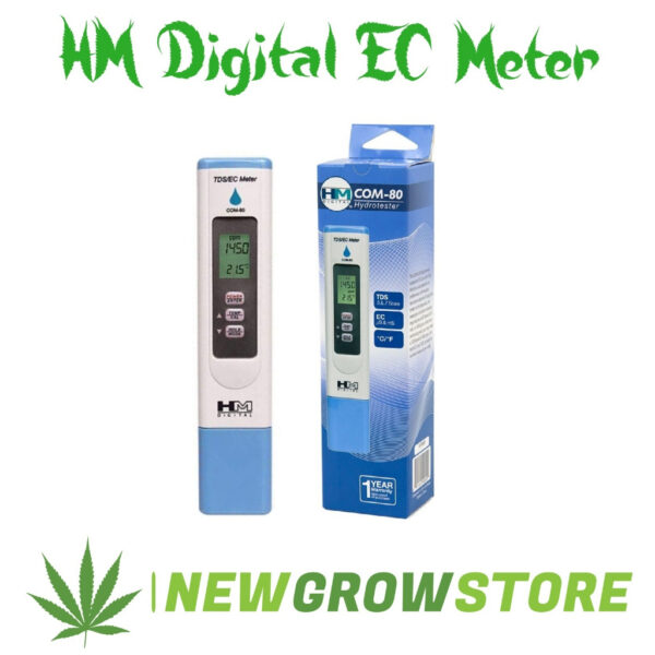 [ส่งฟรี] HM TDS Meter COM-80 ปากกาวัดค่า EC ยี่้ห้อ HM Digital Hygrotester เฮชเอ็มปากกาอีซี ปากกาวัดค่าhm TDS EC Meter