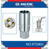 KING TONY ลูกบ๊อกยาว ถอดสตัด NO.9TD401 ยาว รู 1/2" : 1/2"DR. Roller Stud Extractor Socket (9TD401)