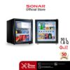 [Online Exclusive] SONAR ตู้เย็นมินิบาร์หน้ากระจก 50 ลิตร 1.8 คิว รุ่น RS-A50NG ตู้แช่ไวน์ ตู้โชว์สินค้า