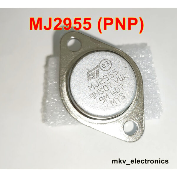 (1ตัว) MJ2955 ทรานซิสเตอร์ จานบิน TRASISTOR PNP 15A 60V TO-3 สินค้าใหม่ (รหัสสินค้า M01122)