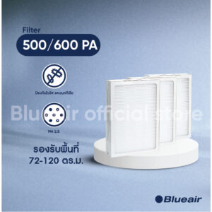 Blueair ไส้กรองอากาศ รุ่น 500/600 แบบ Particle Filter ใช้สำหรับรุ่น 650E