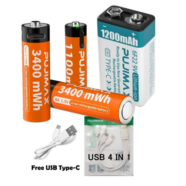 แบตเตอรี่ 9V1200mAh