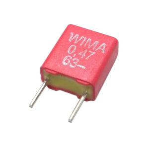 ของแท้จากโรงงาน WIMA เยอรมัน  WIMA 0.47 uf50v 63V/474/NF  เกรด ออดิโอ  ตัวเก็บประจุแบบมี  สต๊อกในไทย