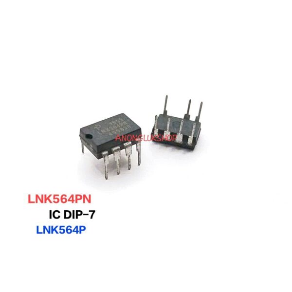 1ตัว LNK564PN LNK564P Power Integrations AC/DC Converters 2.1W 85-265VAC 2.9W 230VAC