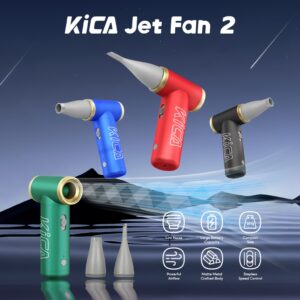 KiCA Jetfan2 พลังลม เทอร์โบ ง่ายต่อการพกพา 100000รอบต่อนาที เครื่องเป่าลมแบบพกพา