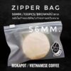 กระดาษ​กรอง​ ZIP​BAG​ กาแฟ​ แผ่นกลม​ โมก้าพอท​ moka​pot แก้วชงเวียดนาม​ AeroPress​ เอโรเพรส ​สีน้ำตาล​ สีขาว​ 100แผ่น​