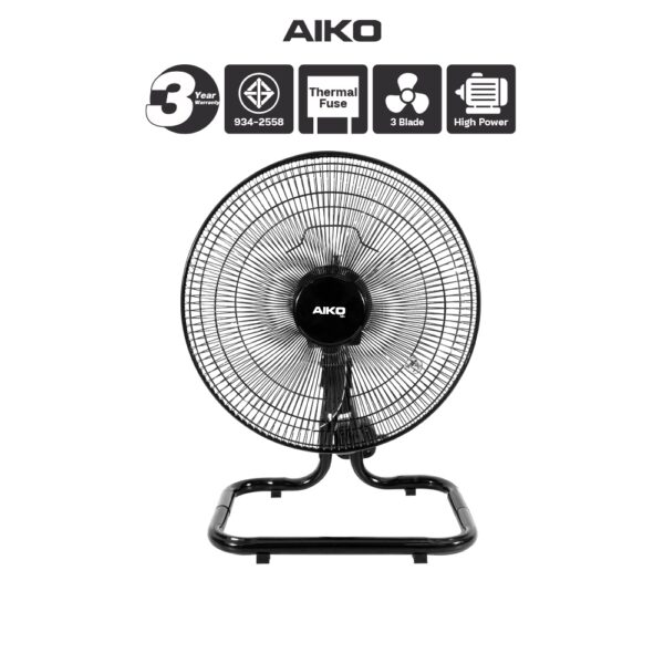 AIKO  #AK-D400 พัดลมใบพัดพลาสติก 16" ส่ายได้ (สั่งได้ออเดอร์ละ1ตัว) *รับประกันมอเตอร์ 3 ปี