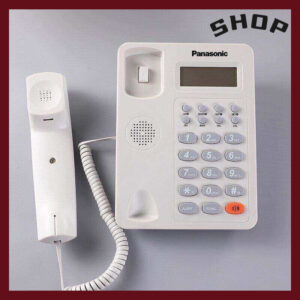 รับประกันของแท้Panasonic KX-TSC8206CIDTelephoneโทรศัพท์ตั้งโต๊ะแบบมีสาย (สายเดี่ยว) โทรศัพท์บ้าน โทรศัพท์สำนักงาน โทรศัพ