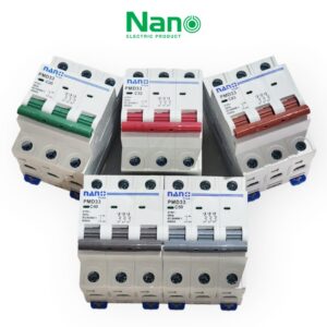 Nano เบรกเกอร์ 3P 3 เฟส  380VAC ตัวเลือก 16A