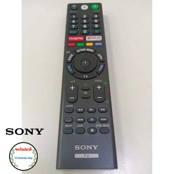 รีโมทสมาร์ททีวีโซนี่ควบคุมด้วยเสียง/SONY/RMF-TX310P/อะไหล่แท้จากโรงงาน